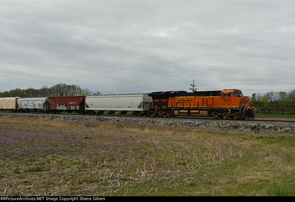 BNSF 3822